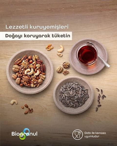 Tabağımız da içindekiler de doğal